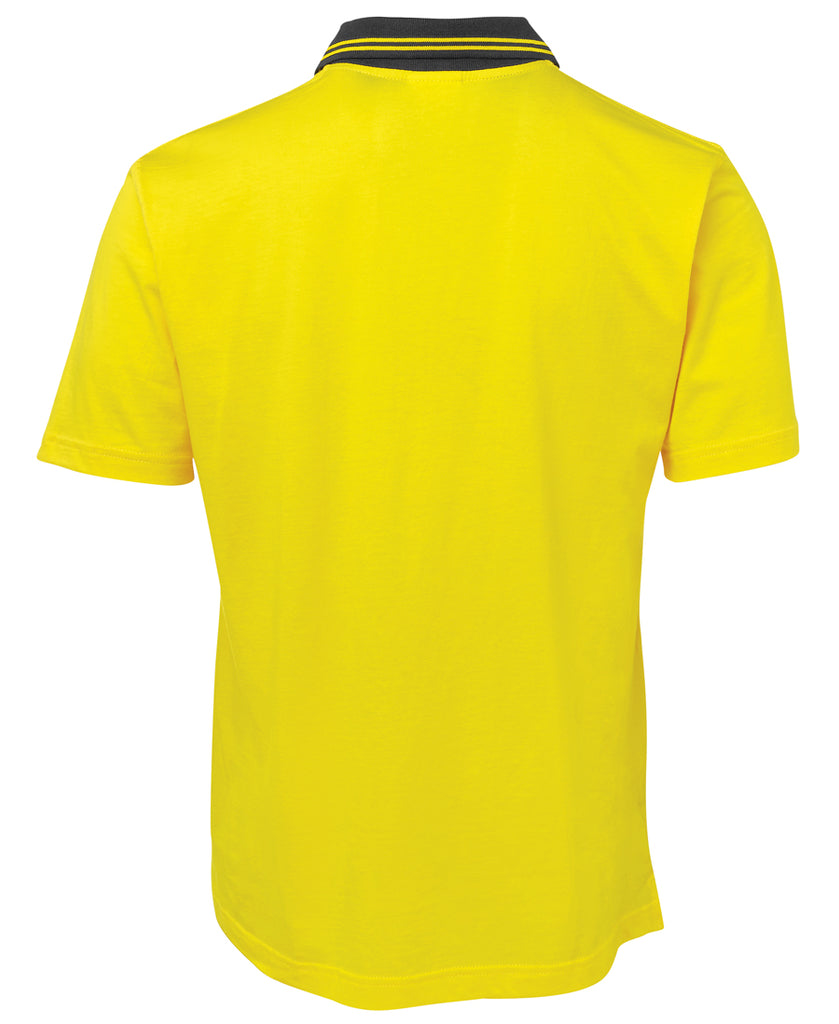 Jb's Hi Vis Short Sleeve Cotton Polo - Adults (6CPHV)