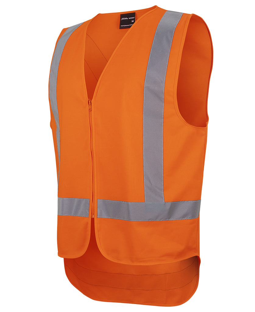 JB's NSW/QLD Rail (D+N) Zip X-Back Safety Vest (6DVQV)