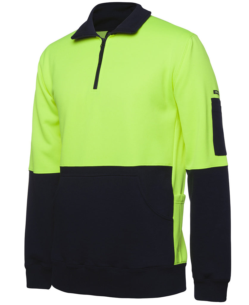 Jb's Hi Vis 330G 1/2 Zip Fleece (6HVPZ)