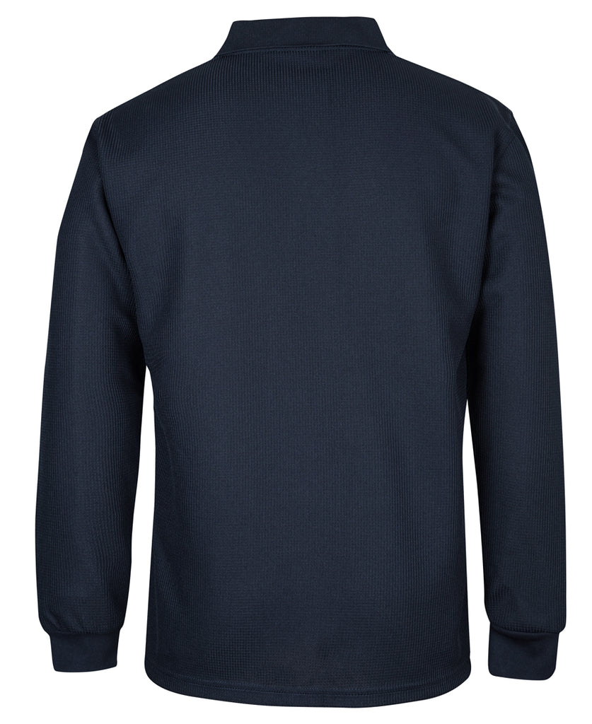 JB'S Podium L/S Waffle Pocket Polo (7WPL)