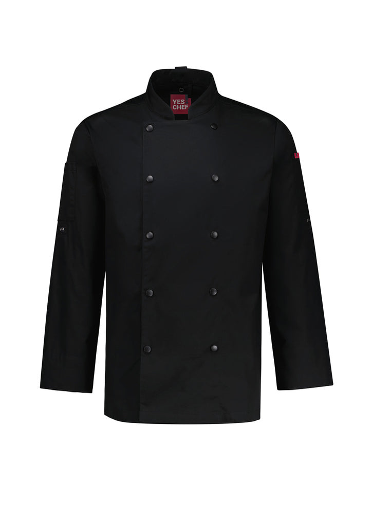 Biz Collection Mens Gusto Long Sleeve Chef Jacket (CH430ML)