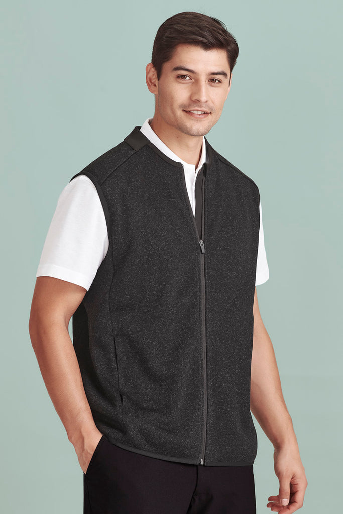 Biz Care NOVA Mens Knit Vest (CO343MV)