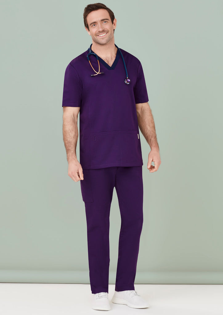 Biz Care Mens Riley Straight Scrub Pant (CSP047ML)