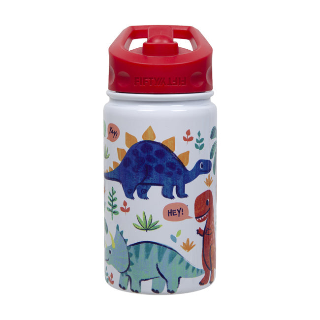 Fiftyfifty Kids Bottle With Straw Cap Lid 354Ml (FDW180)