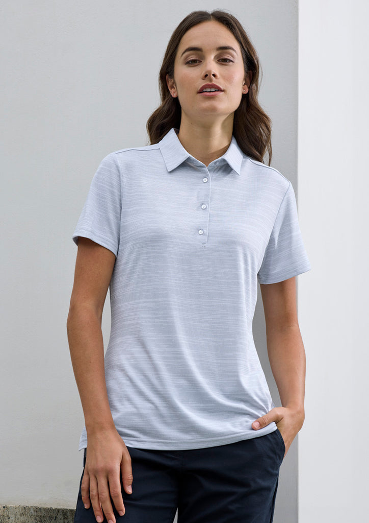 Biz Collection Womens Orbit Short Sleeve Polo(P410LS)
