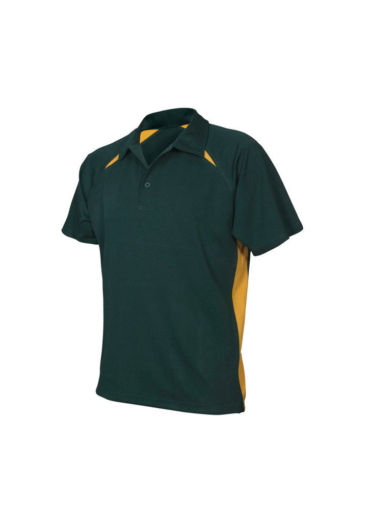 Biz Collection Mens Splice S/S Polo- (P7700)