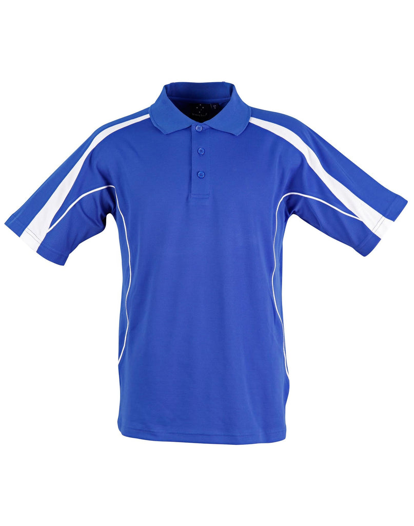 Winning Spirit Men's TrueDry® Short Sleeve Polo 2nd(9 Colour) (PS53)
