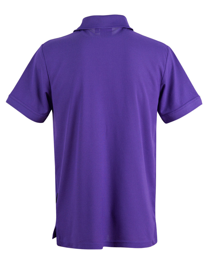 Winning Spirit Men's TrueDry® Solid Colour Pique Polo 2nd(5 Colour) (PS63)