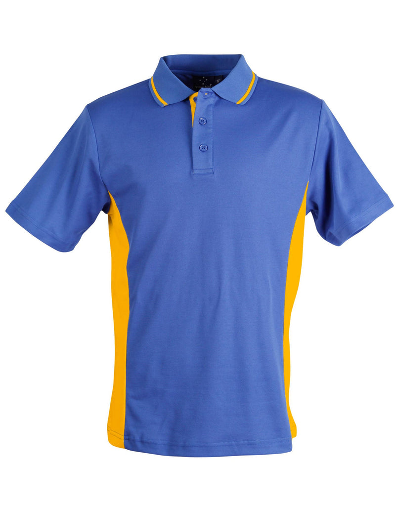 Winning Spirit Men's TrueDry® Contrast Short Sleeve Polo (2nd 3 Colours) (PS73)