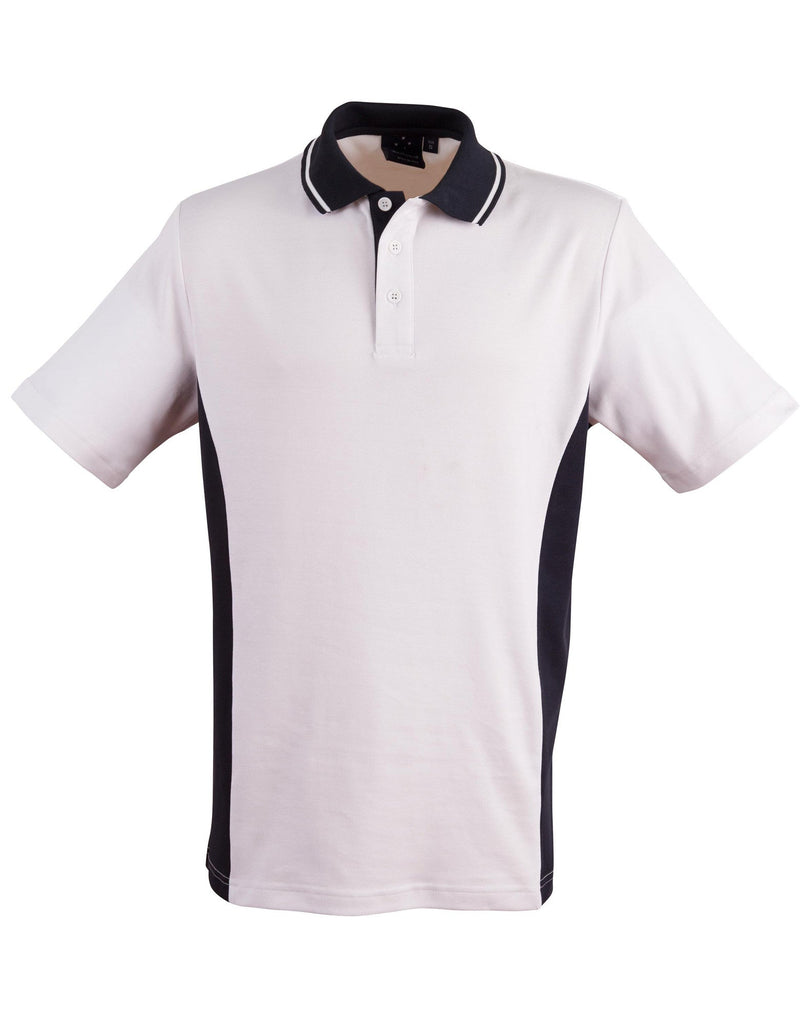 Winning Spirit Men's TrueDry® Contrast Short Sleeve Polo (2nd 3 Colours) (PS73)