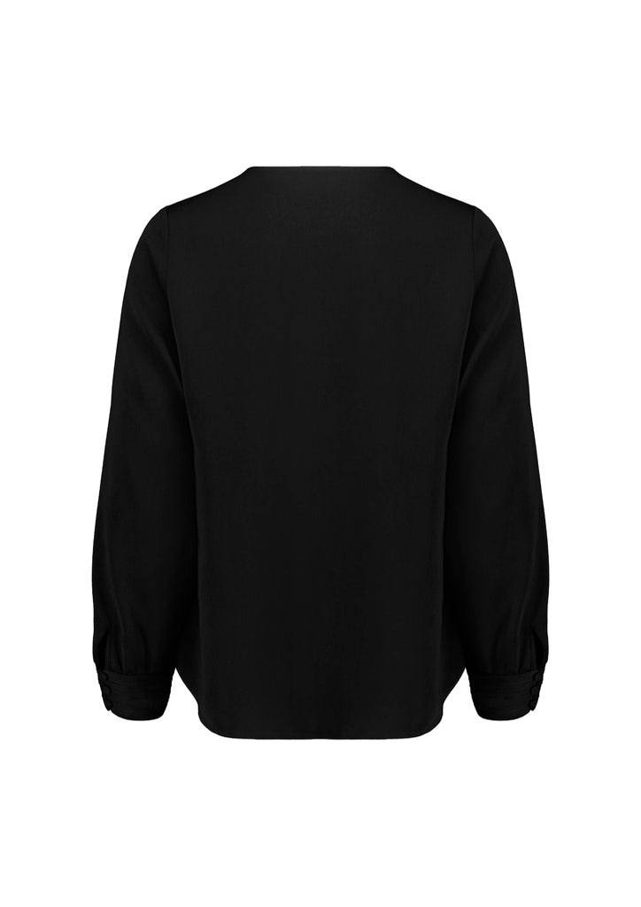 Biz Corporate Womens Evelyn Long Sleeve Blouse (RU569LL)