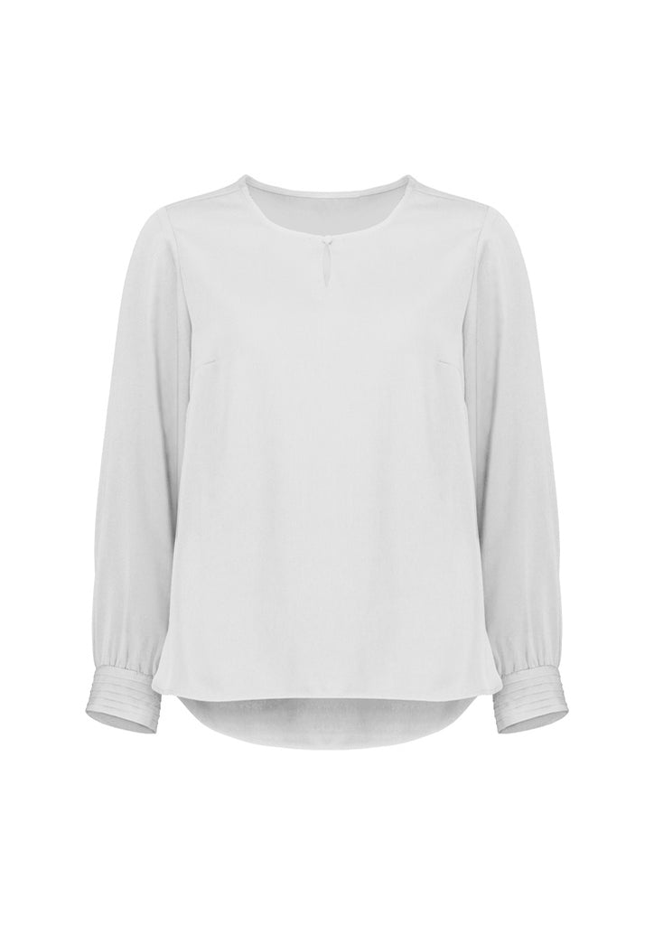 Biz Corporate Womens Evelyn Long Sleeve Blouse (RU569LL)