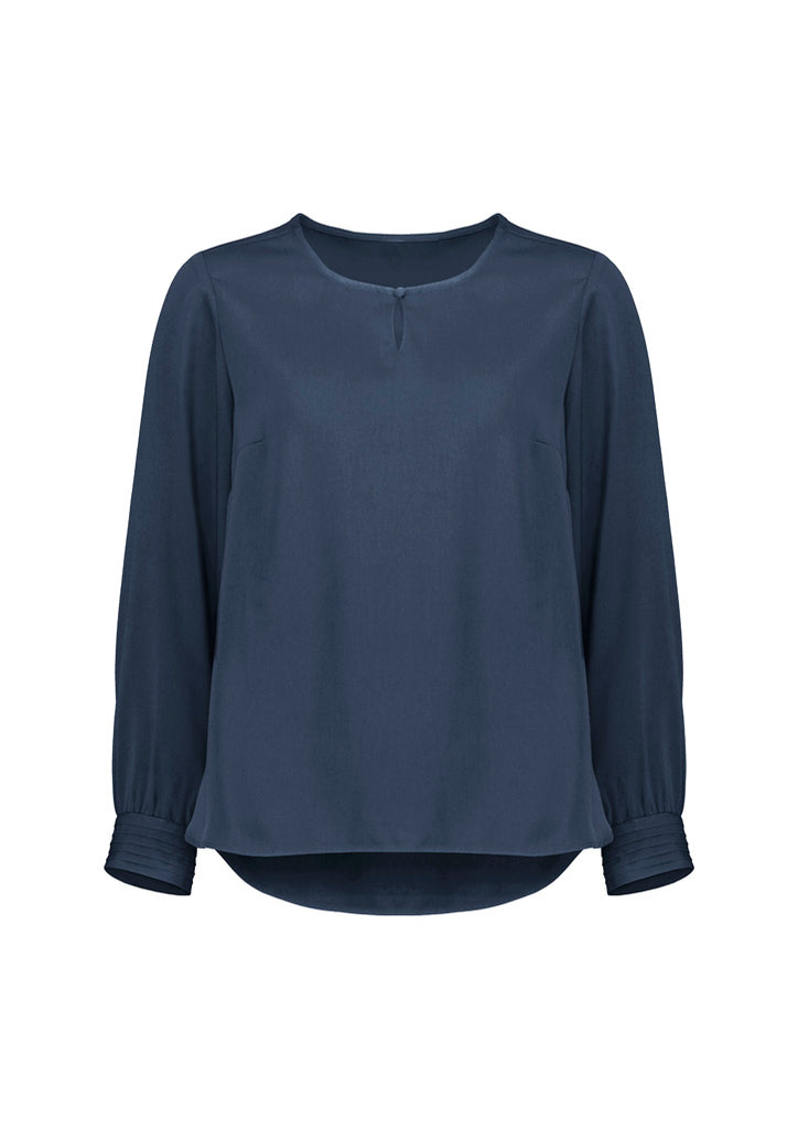 Biz Corporate Womens Evelyn Long Sleeve Blouse (RU569LL)
