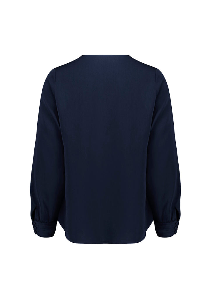 Biz Corporate Womens Evelyn Long Sleeve Blouse (RU569LL)
