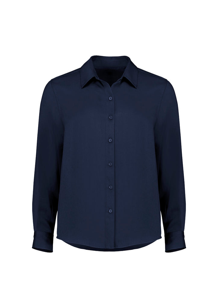 Biz Corporate Womens Evelyn Long Sleeve Shirt (RU570LL)