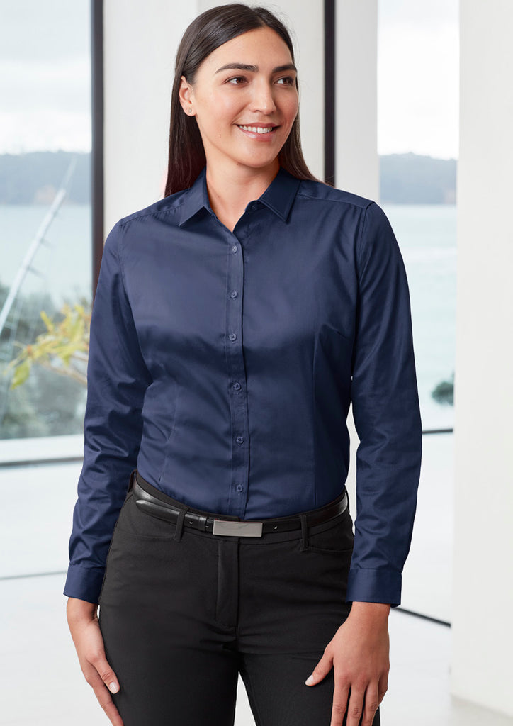 Biz Collection Ladies Dalton Long Sleeve Shirt (S522LL)