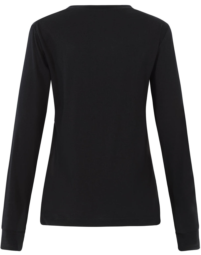 Winning Spirit Ladies Premium Cotton Face L/S Tee (TS48)