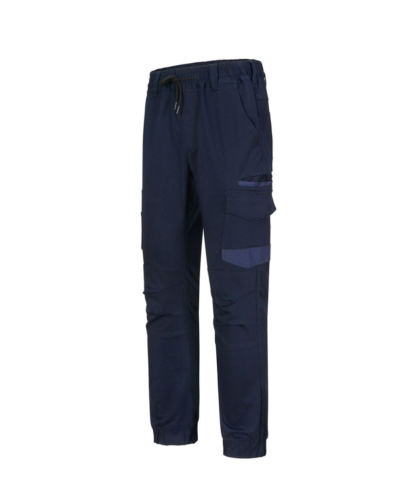 Winning Spirit Unisex Cotton Stretch Drill Cuffed Work Pants (WP28)