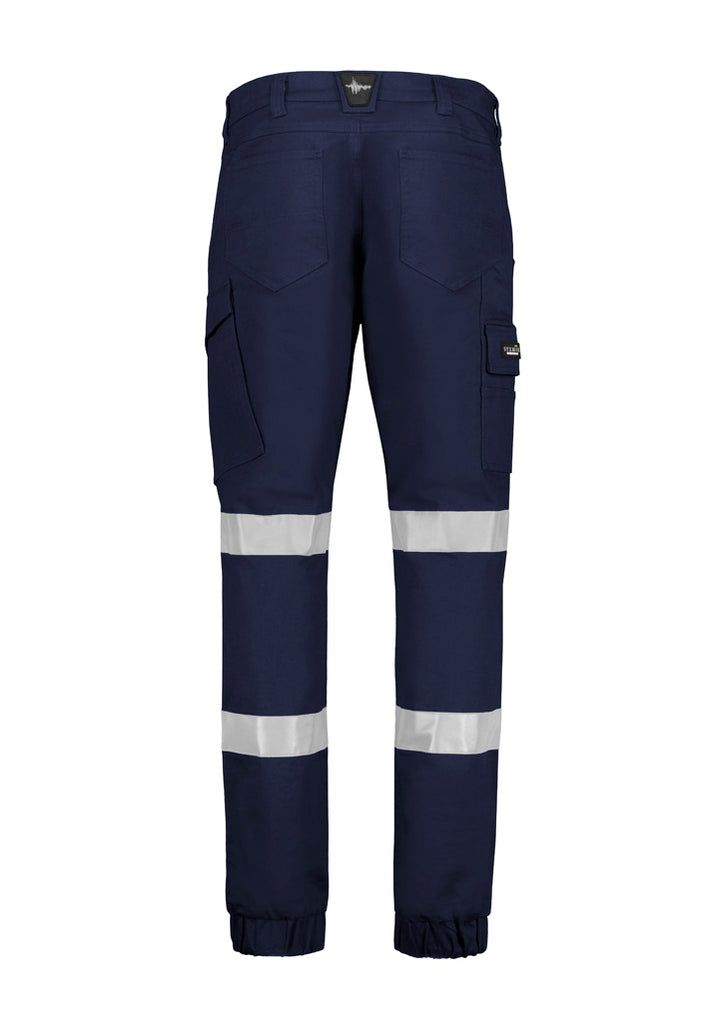 Syzmik Mens Essential Stretch Taped Cargo Pant - Cuffed (ZP935)