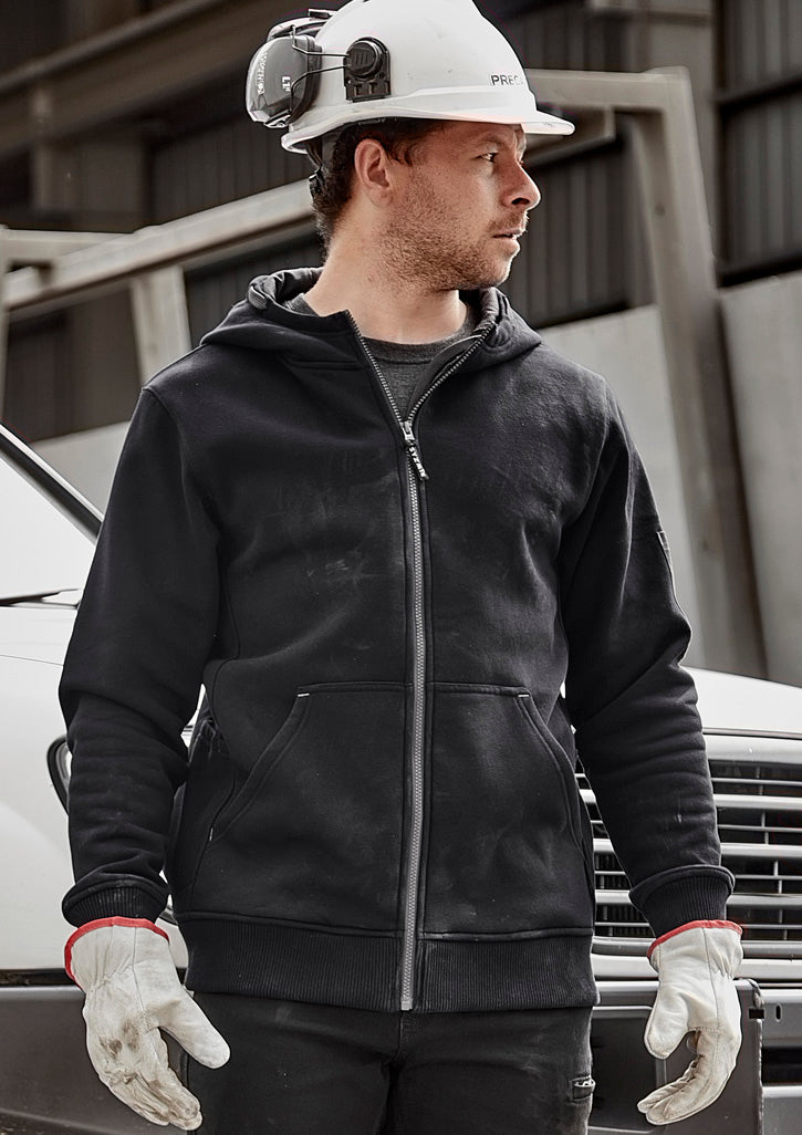 Syzmik-Unisex-Zip-Front-Multi-Pocket-Hoodie