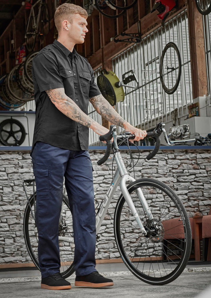 Syzmik Mens Mid-weight Drill Cargo Pant (ZW001S)
