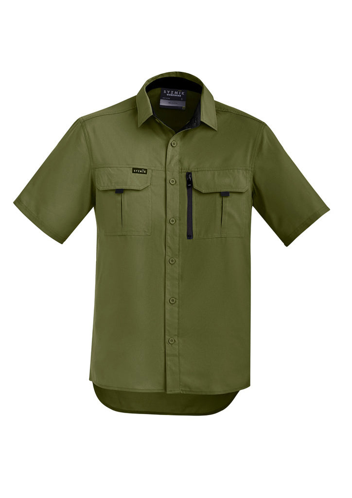 Syzmik Mens Outdoor S/S Shirt (ZW465)
