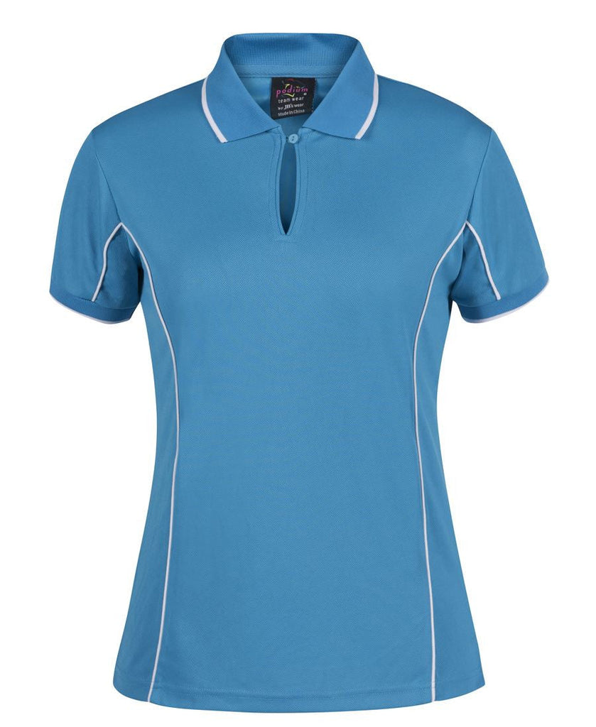 JB's Podium Ladies Piping Polo  (3rd  4 colour)-(7LPI)