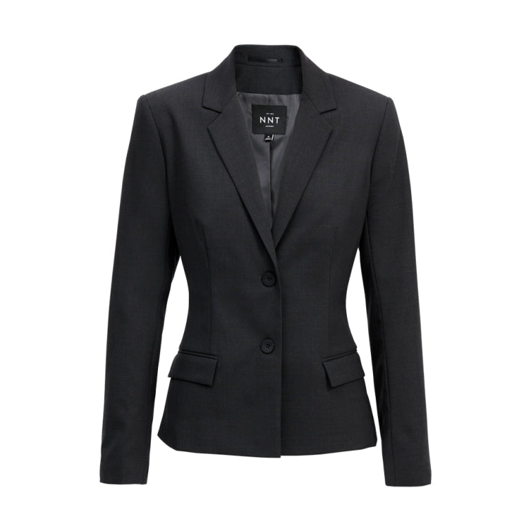 NNT Stretch Wool Blend 2 Button Mid Length Jacket (CAT1BA)
