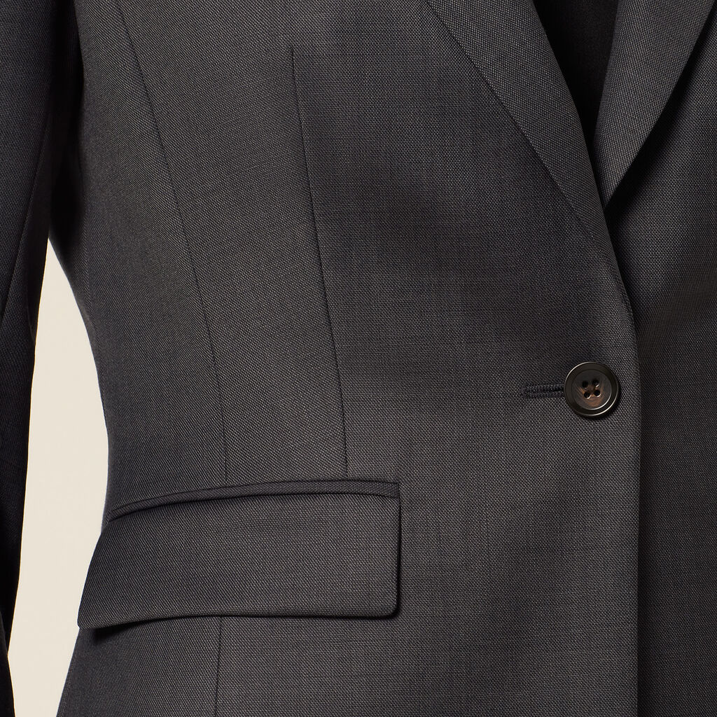 NNT Uniforms Wool Blend Twill Tailored Jacket (CAT1HC)