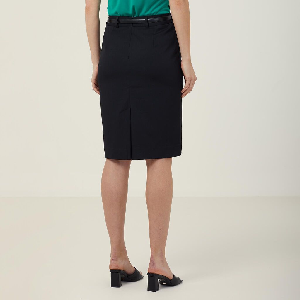 NNT P/V Stretch Twill Mid Length Pencil Skirt (CAT29W)