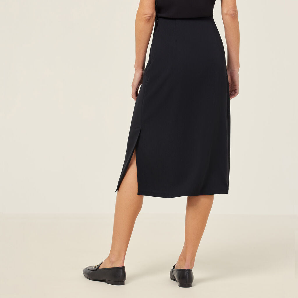 NNT Crepe Stretch Midi Length A-line Skirt (CAT2RV)