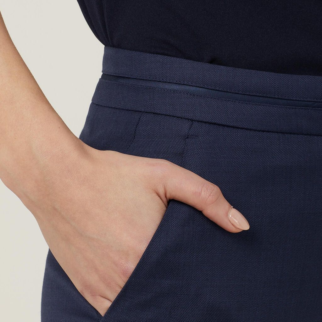 NNT Uniforms Sharkskin  Slimline Detail Pant(CAT3KQ)