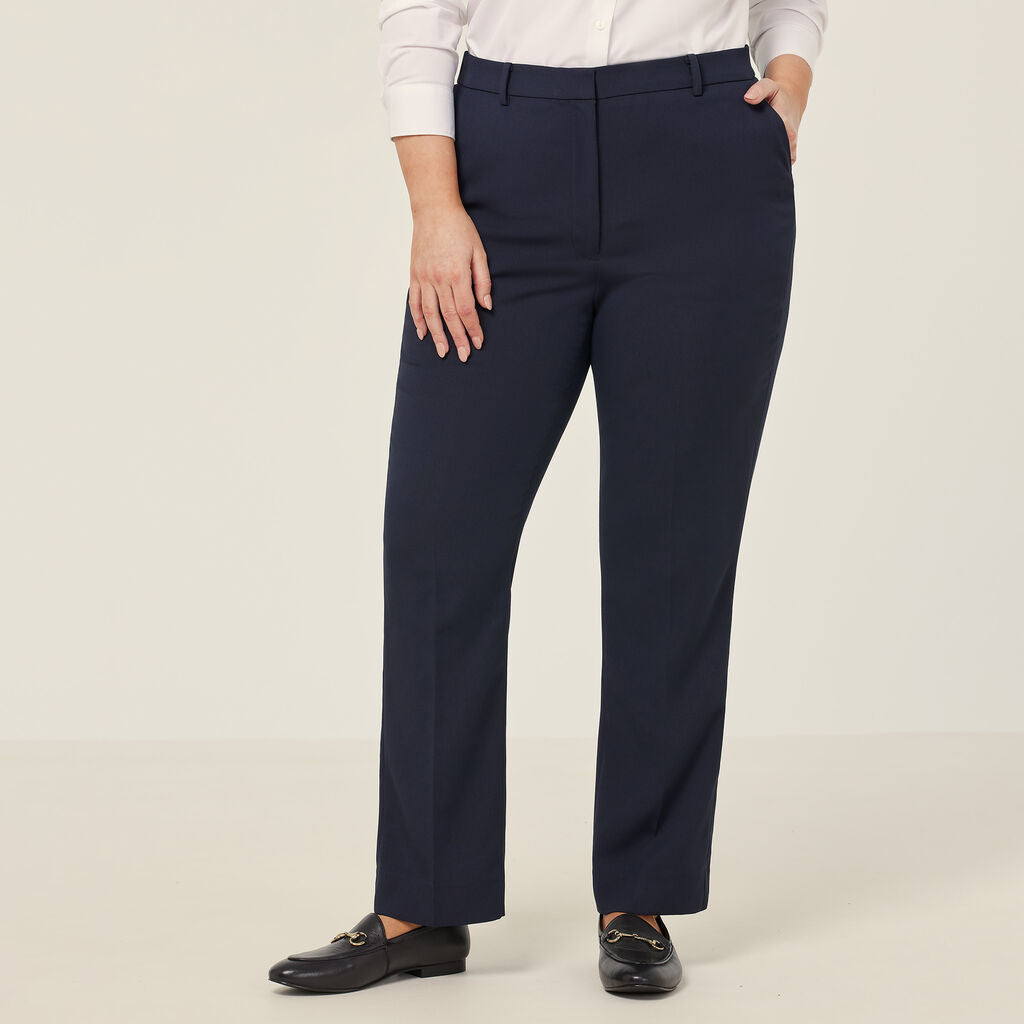 NNT Crepe Stretch High Waist, Straight Leg Pant (CAT3YD)