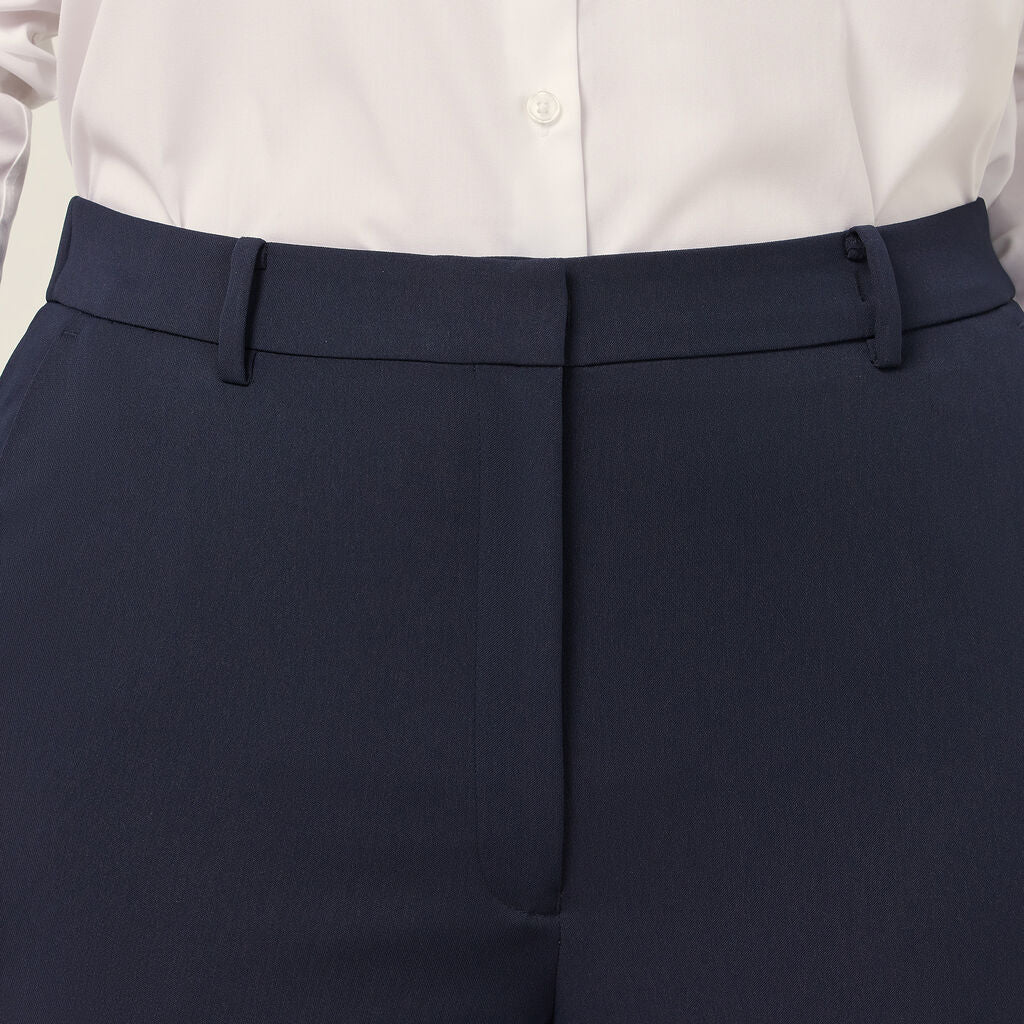 NNT Crepe Stretch High Waist, Straight Leg Pant (CAT3YD)