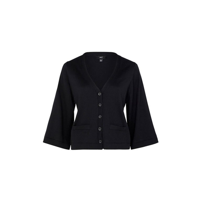 NNT Uniforms Wide Sleeve Cropped Knit Cardigan(CAT5CA)