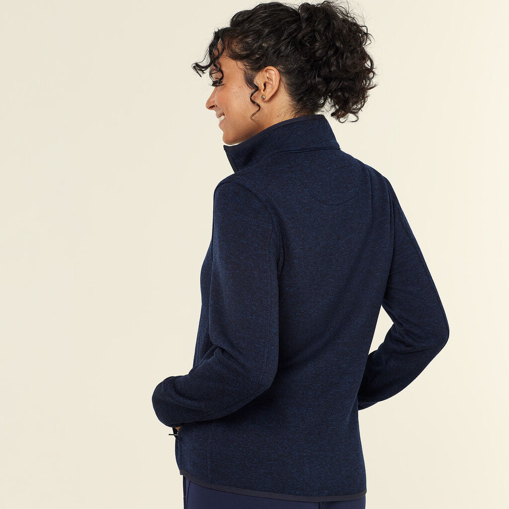 NNT Uniforms Textured Fleece Zip Front Jacket W (CAT5E2)