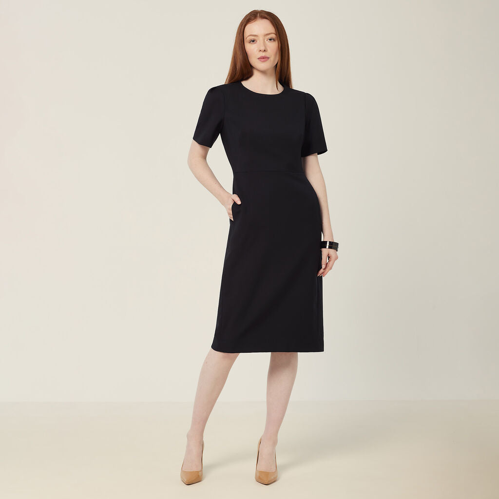 NNT Uniforms Wool Blend Twill Short Sleeve Dress (CAT69W)