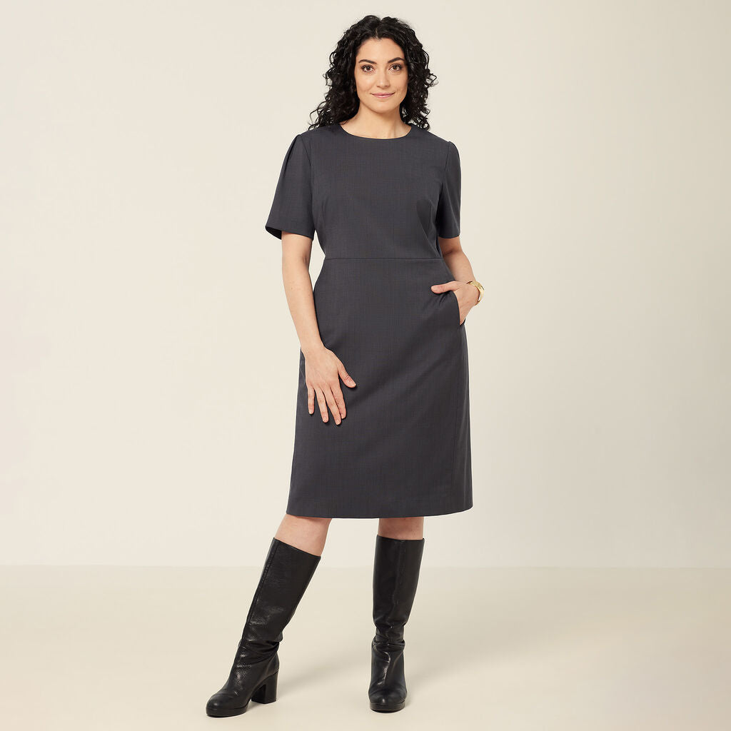 NNT Uniforms Wool Blend Twill Short Sleeve Dress (CAT69W)