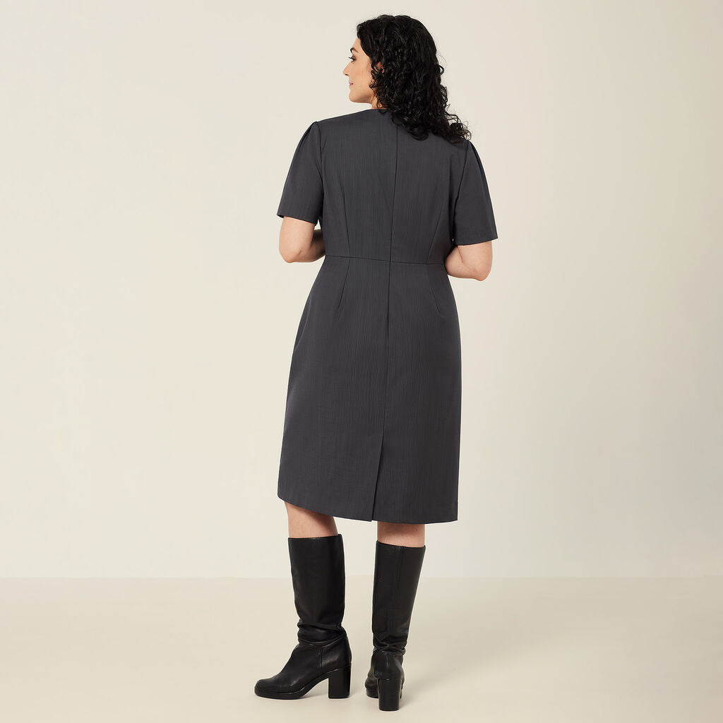 NNT Uniforms Wool Blend Twill Short Sleeve Dress (CAT69W)