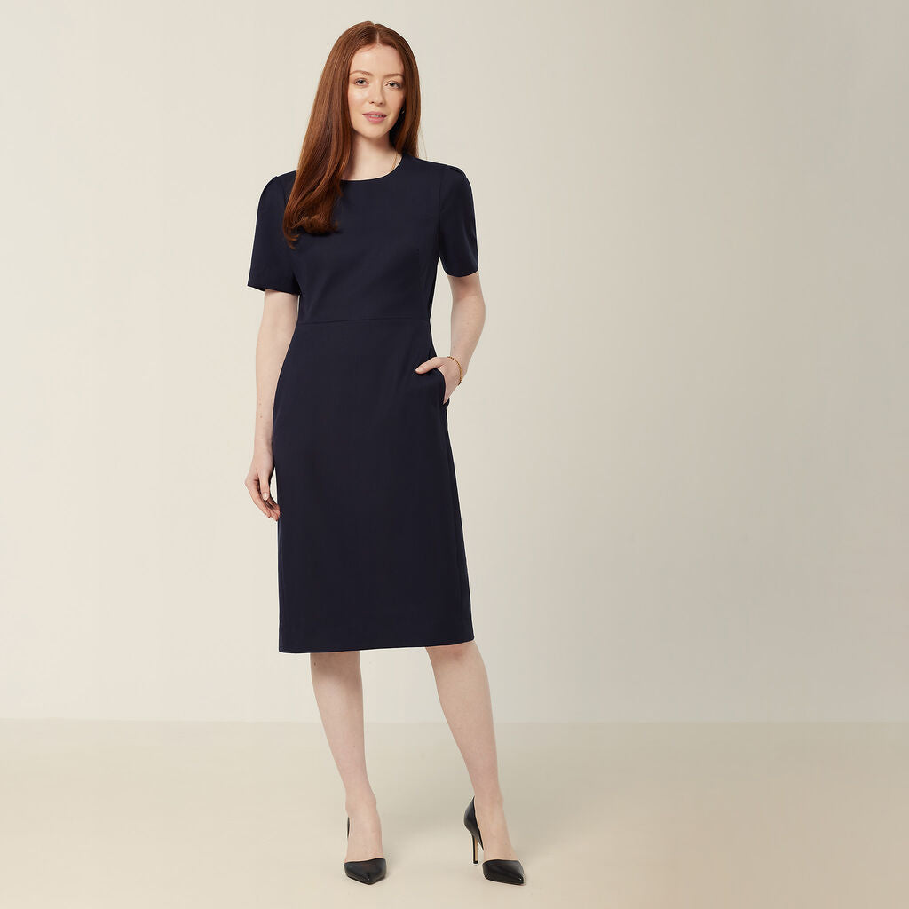NNT Uniforms Wool Blend Twill Short Sleeve Dress (CAT69W)