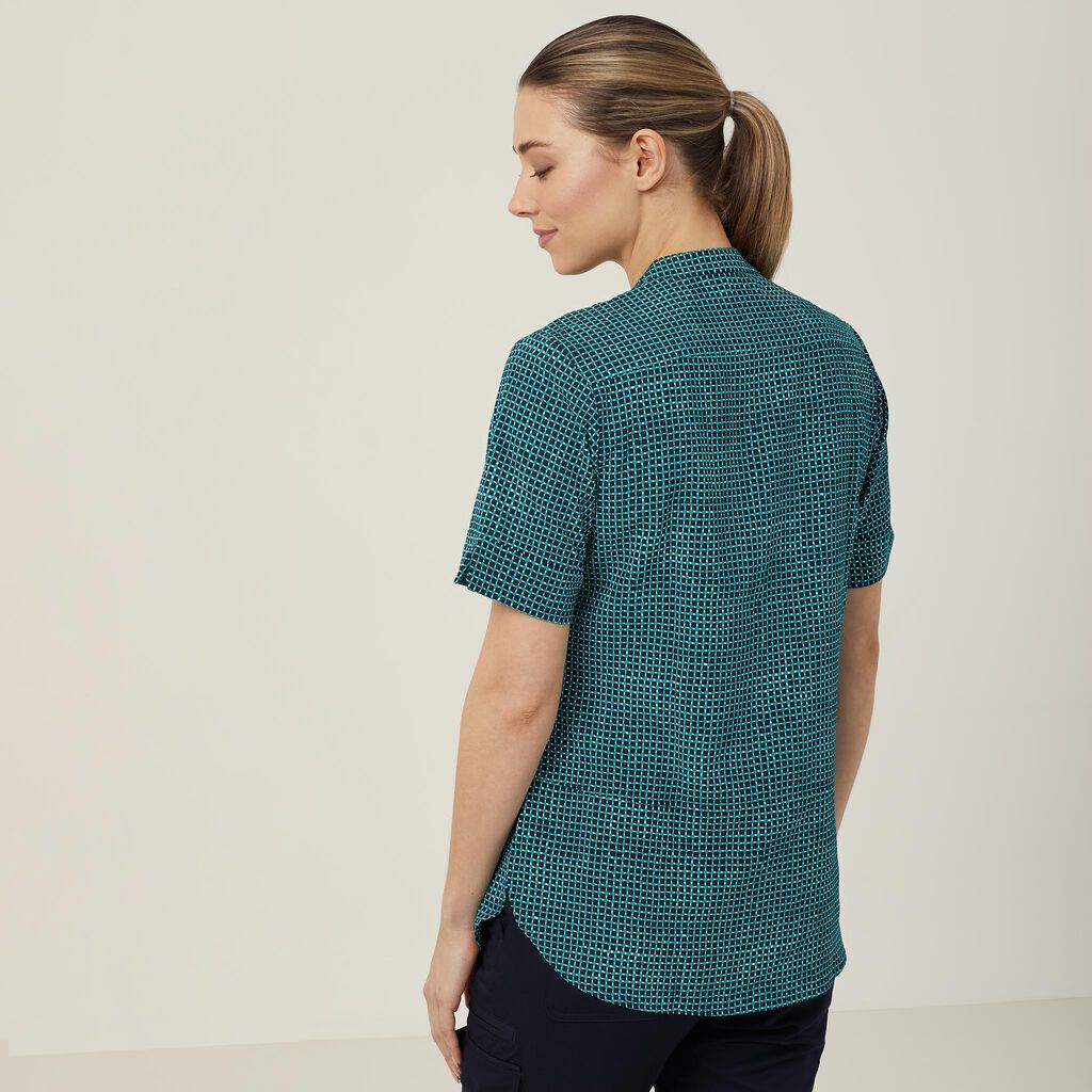 NNT Uniforms Pixel Print S/S Tunic (CAT9R9)