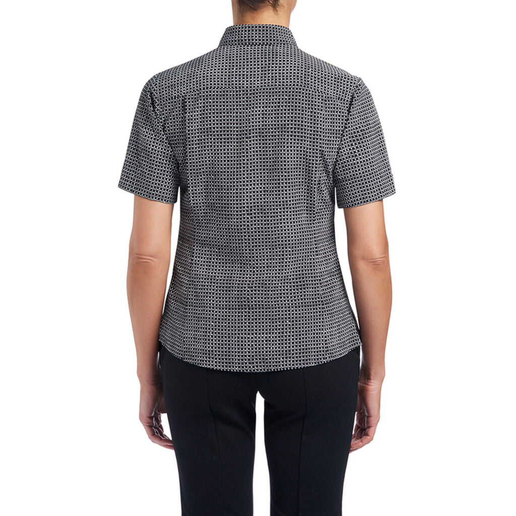 NNT Uniforms Pixel Print S/S Action Back Shirt (CAT9S2)