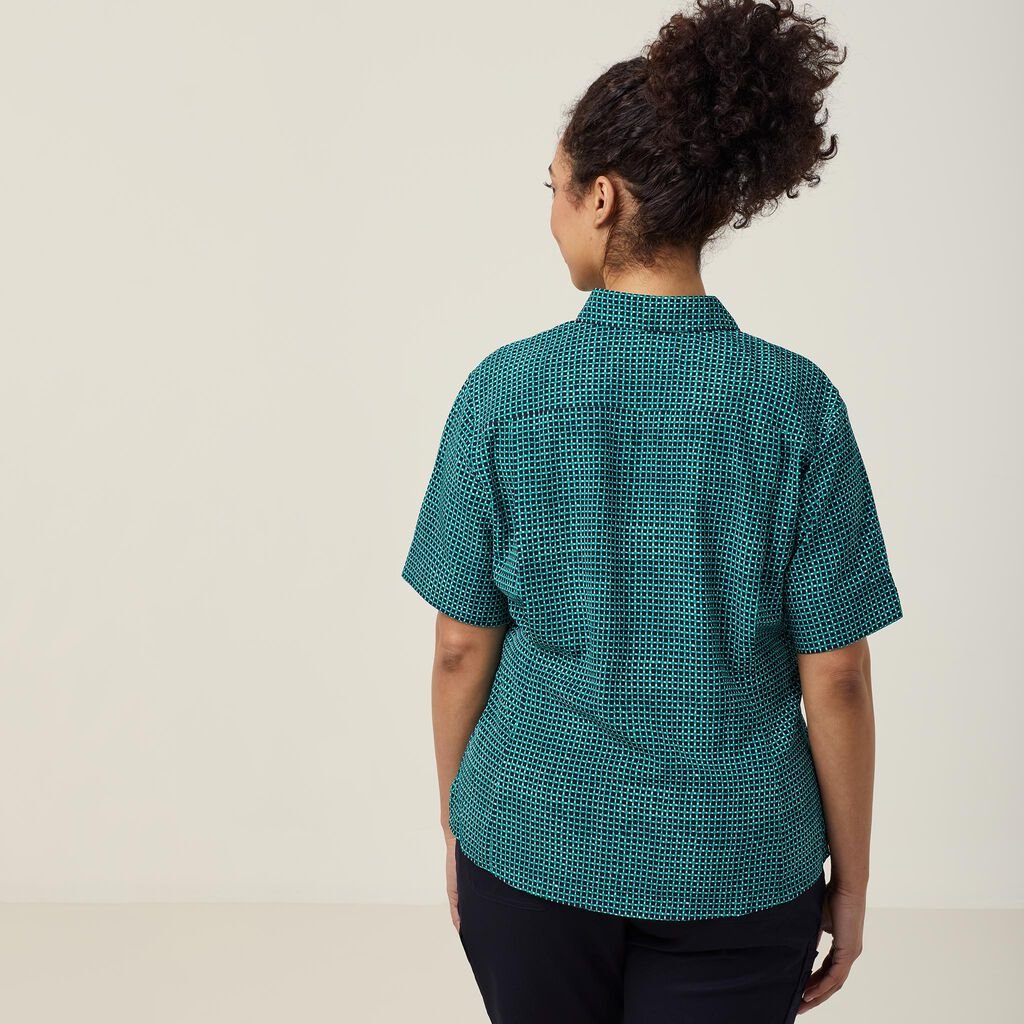 NNT Uniforms Pixel Print S/S Action Back Shirt (CAT9S2)