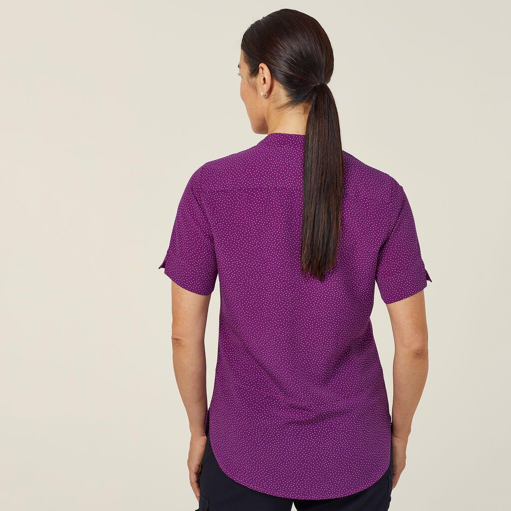 NNT Uniforms Silvi Spot Print S/S Tunic (CAT9XP)