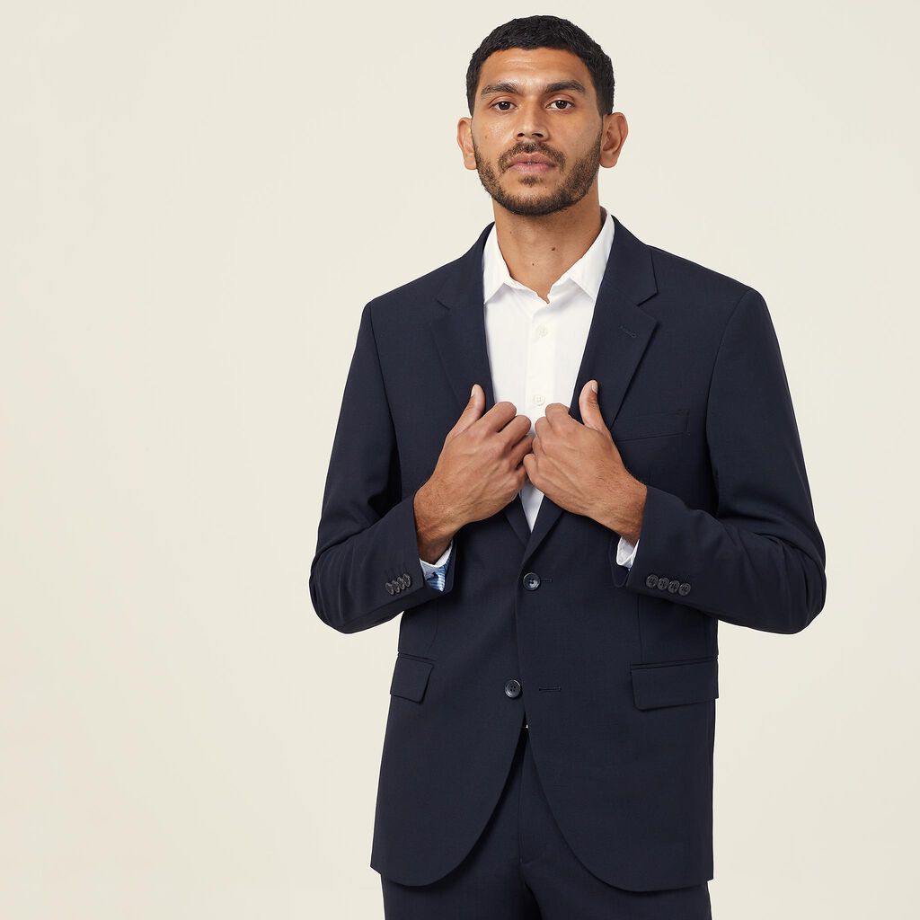 NNT Uniforms Stretch Wool Blend 2 Button Jacket(CATB7K)