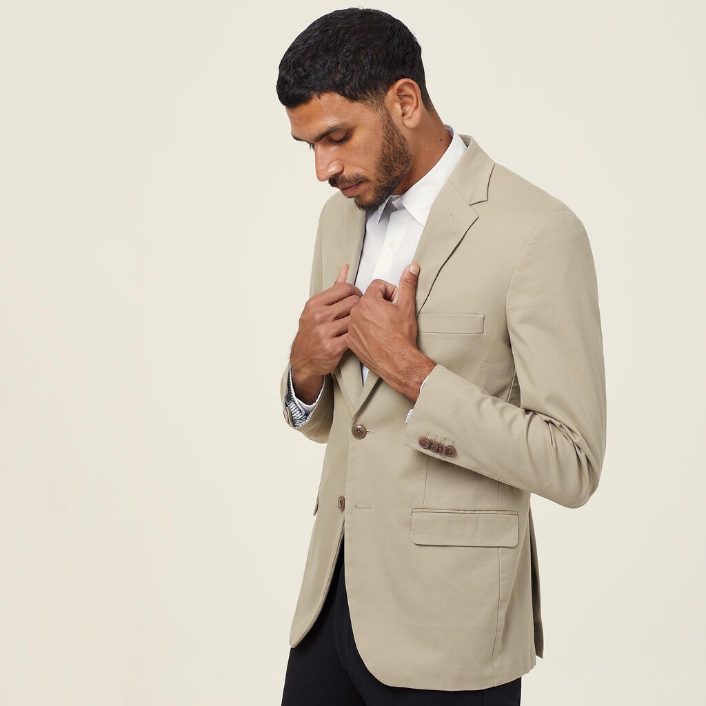 NNT Half Lined Cotton Stretch Blazer (CATBC5)
