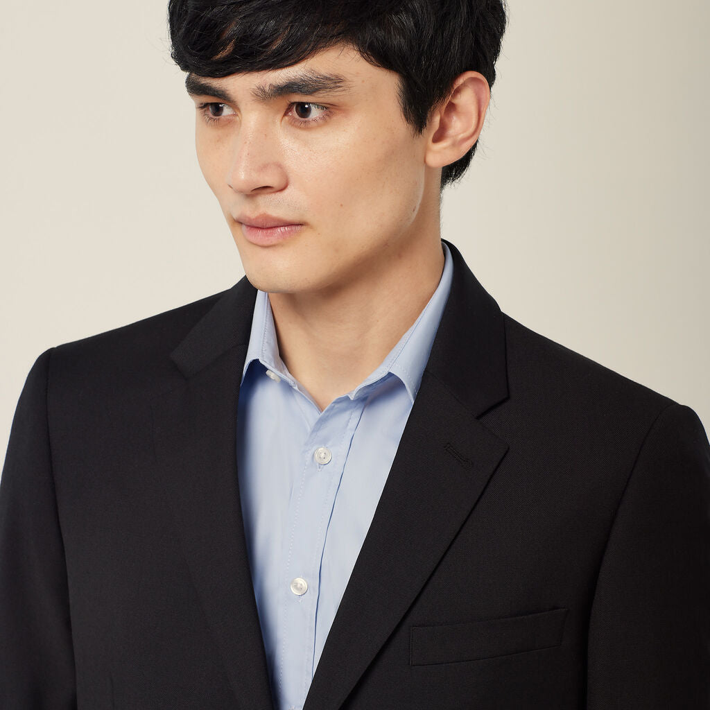 NNT Uniforms Wool Blend Twill Tailored 2 Button Jacket (CATBEU)