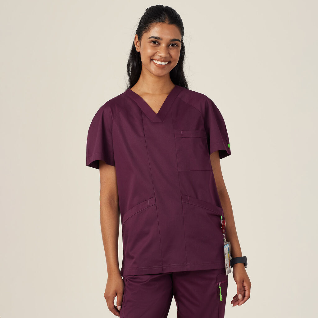 NNT Next-gen Antibacterial Active Carl Scrub Top (CATRFV)