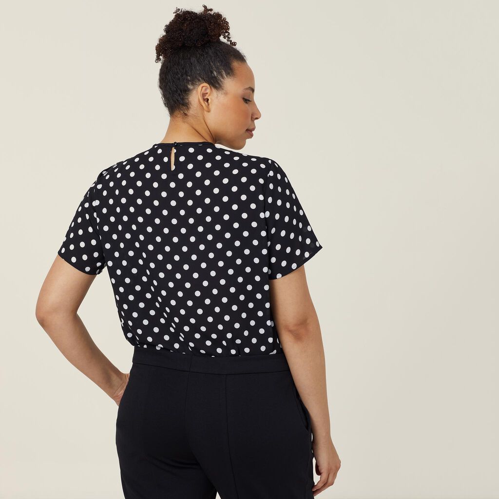 NNT Uniforms Georgie Short Sleeve Blouse (CATUKF)