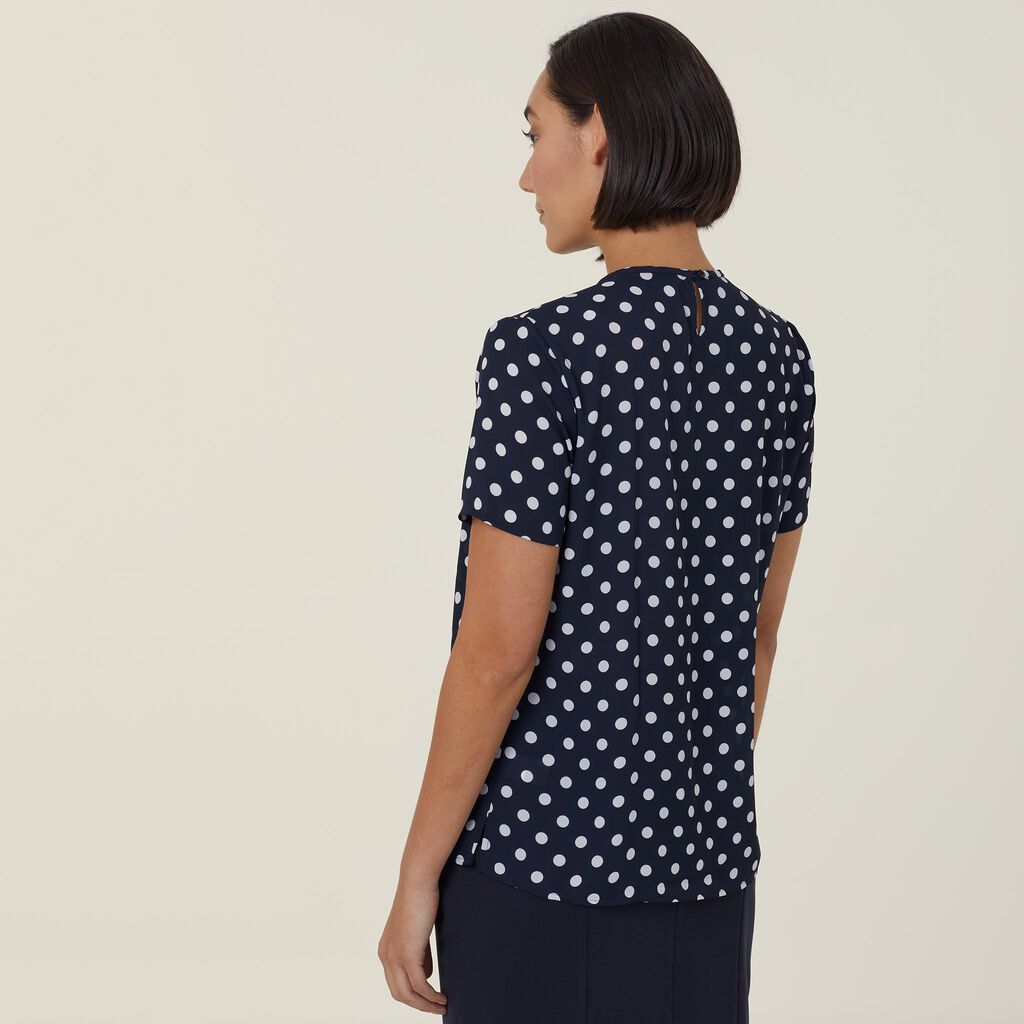 NNT Uniforms Georgie Short Sleeve Blouse (CATUKF)